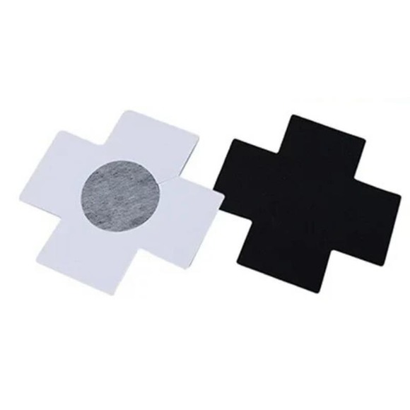 Black X Nipple Cover Pasties Set! - Picture 4 of 6